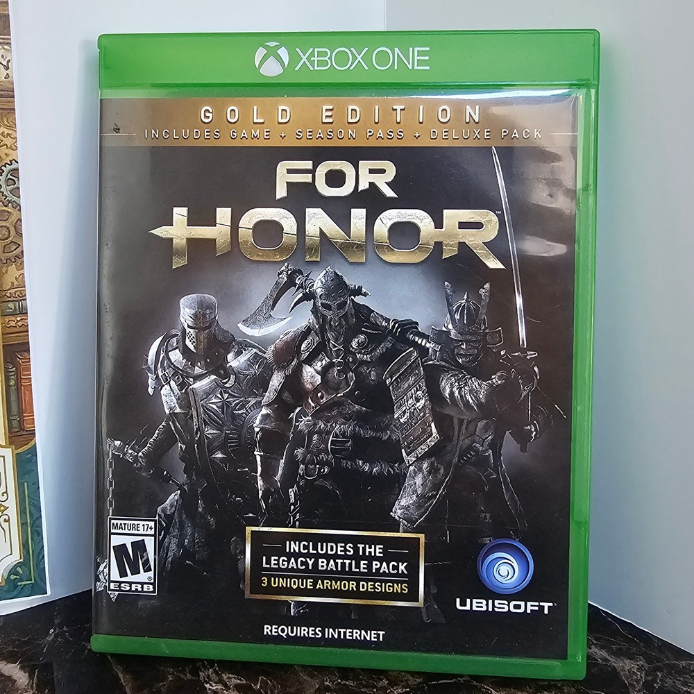 For Honor Gold Edition Xbox One Ubisoft 2017 Action Melee Combat Game